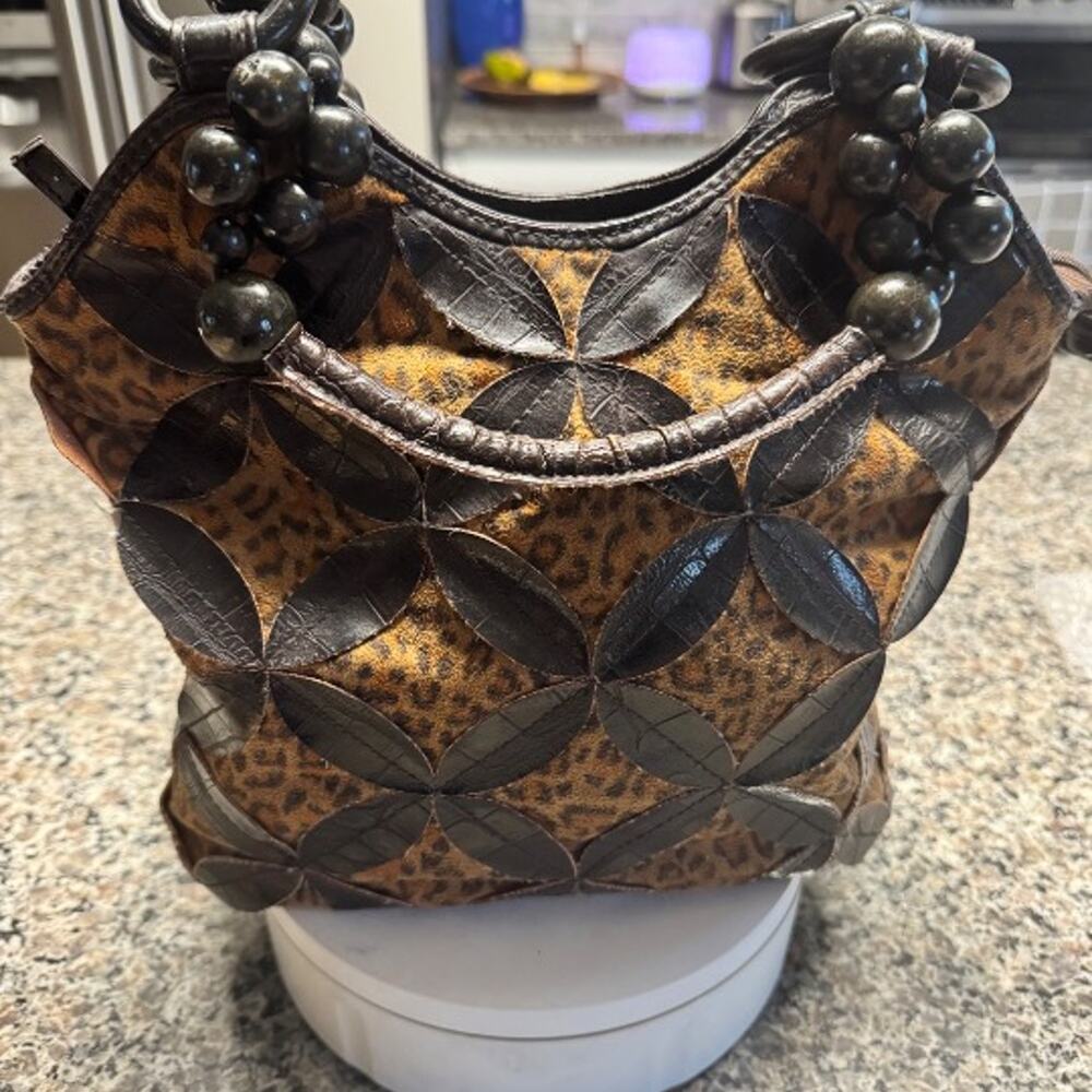 Bueno Faux Leather Suede Boho Handbag